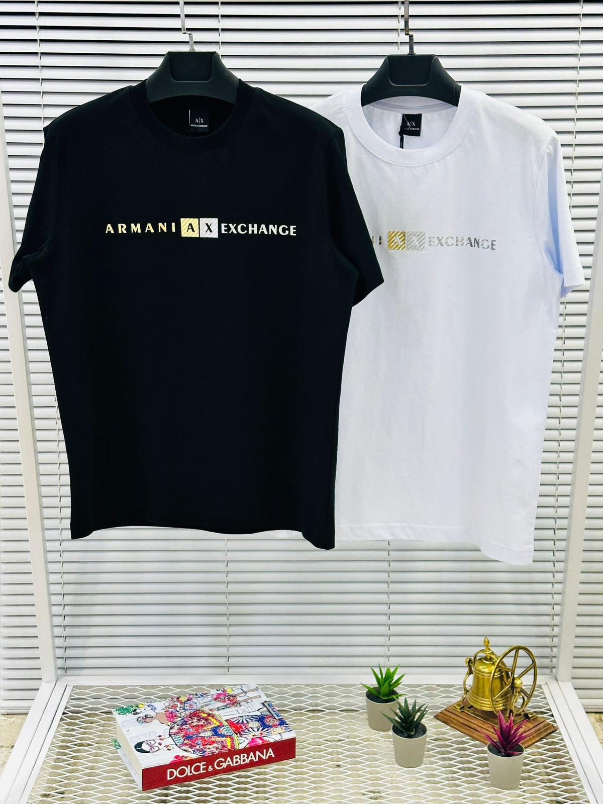 Tricou AX GOLDBOX Alb