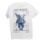 Tricou KAWS CODE Alb