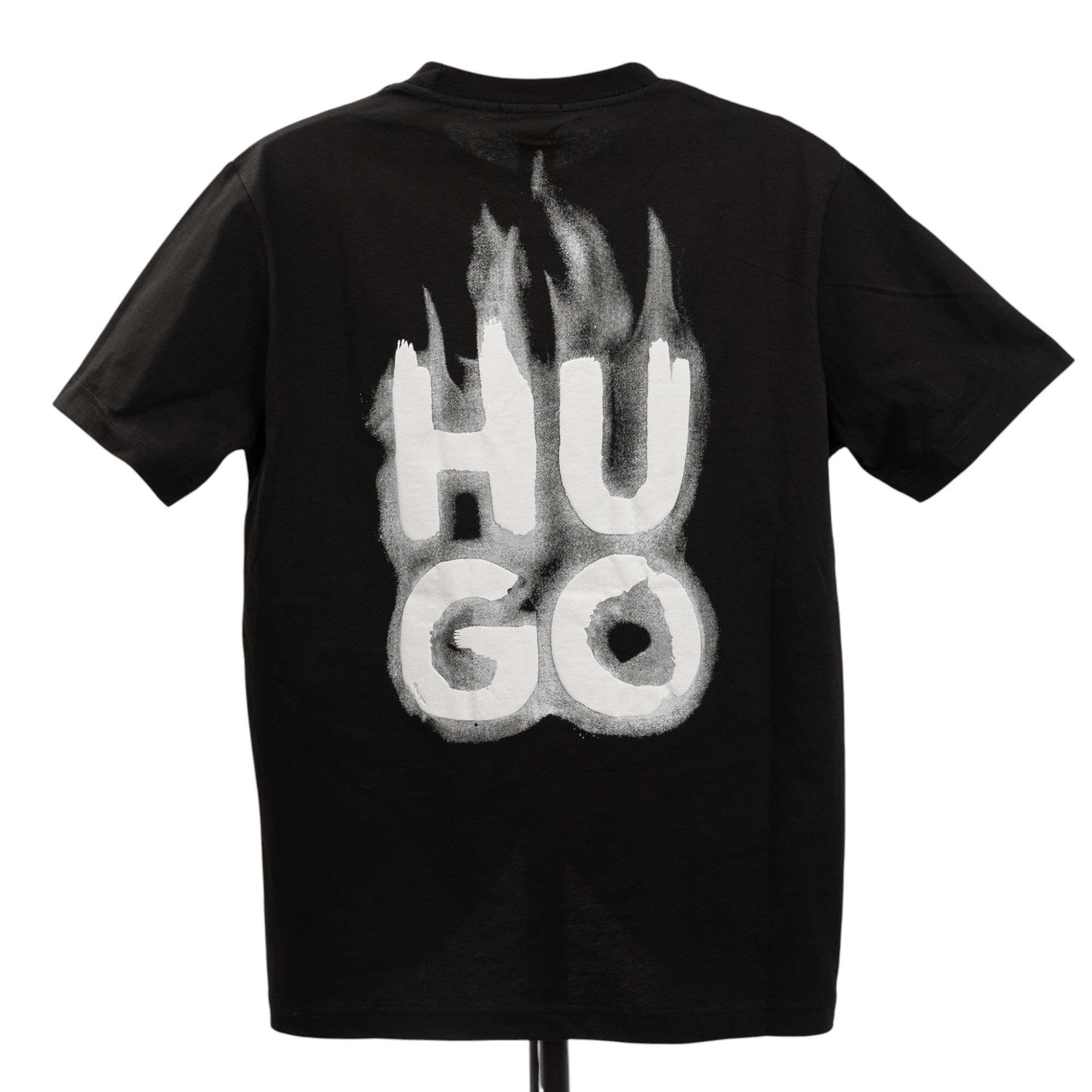 Tricou FLAMES Negru Imagine secundară a produsului