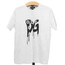 Tricou DRIP LOGO Alb