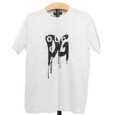 Tricou DRIP LOGO Alb