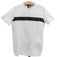Tricou STRIPE Alb