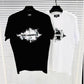 Tricou DISTORTED Alb